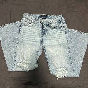 Aeropostale low rise baggy jeans